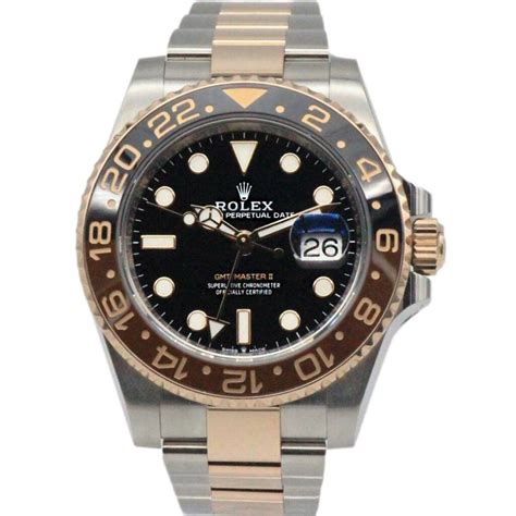 126711 rolex everose gold setting